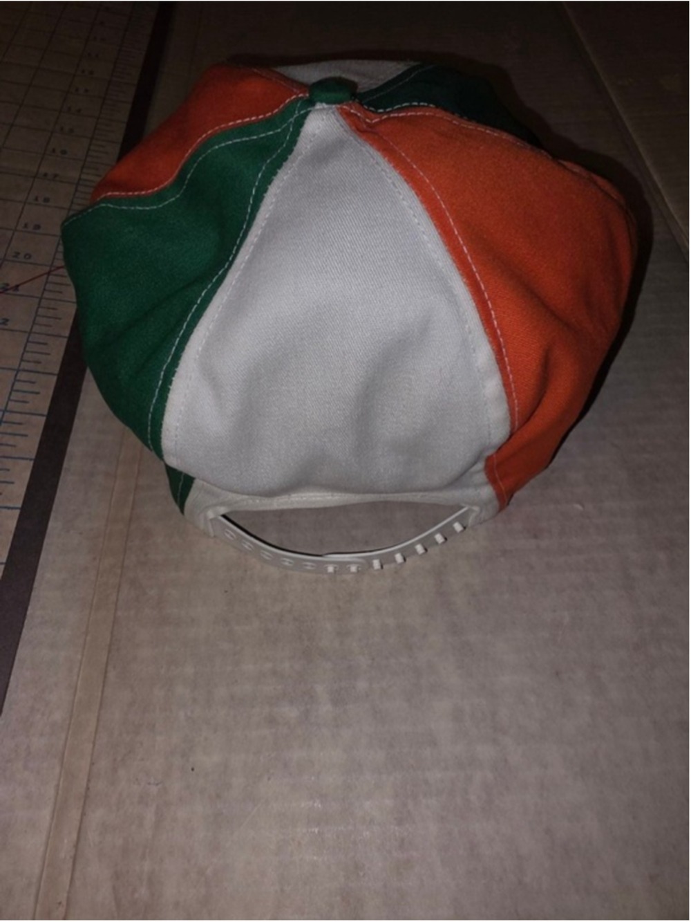 Ireland Patch & Colors Newsboy Snapback Vintage Made In USA w/union label!! EUC - Picture 5 of 10